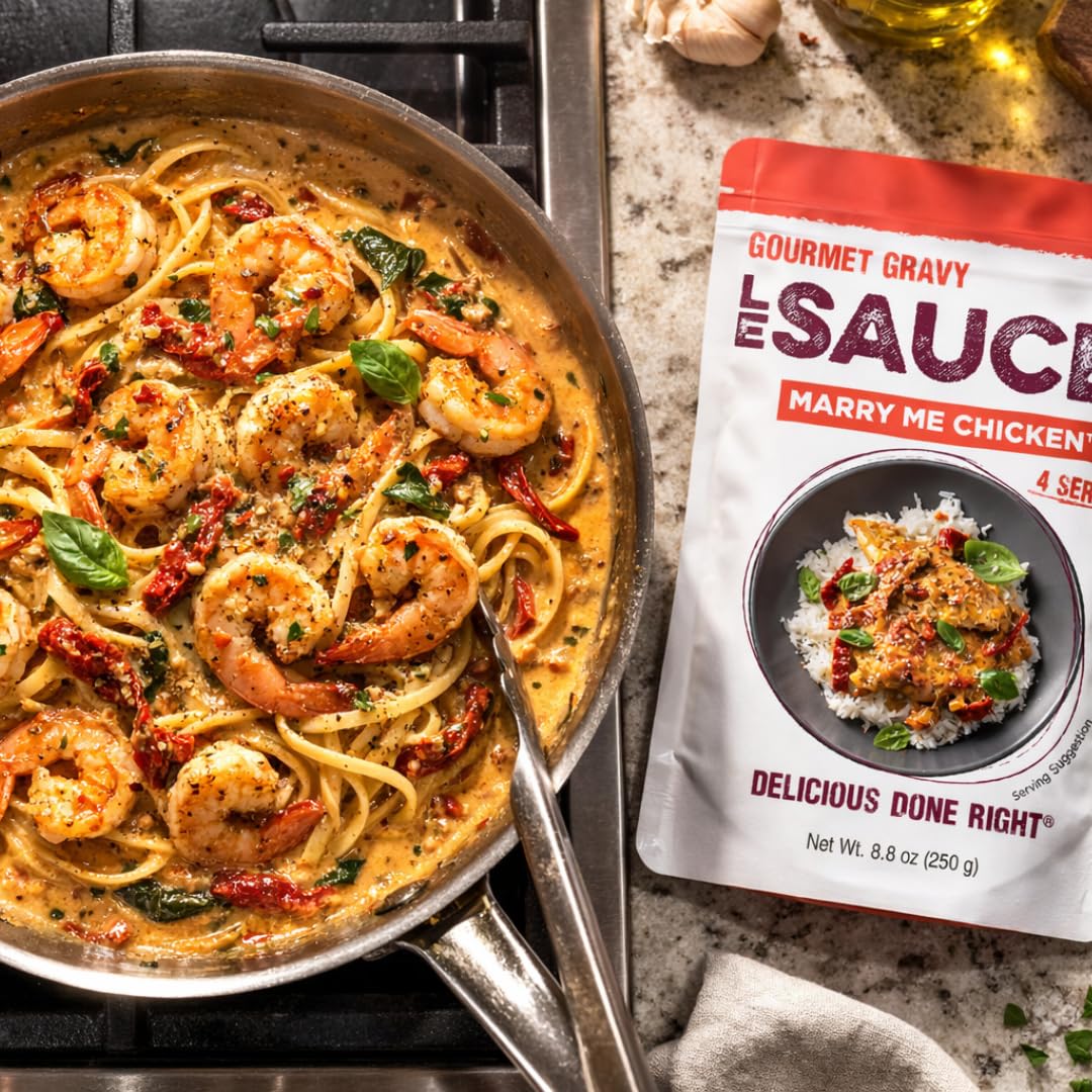 Le Sauce & Co bolsa y porciones, evita desperdicio y rinde cuatro