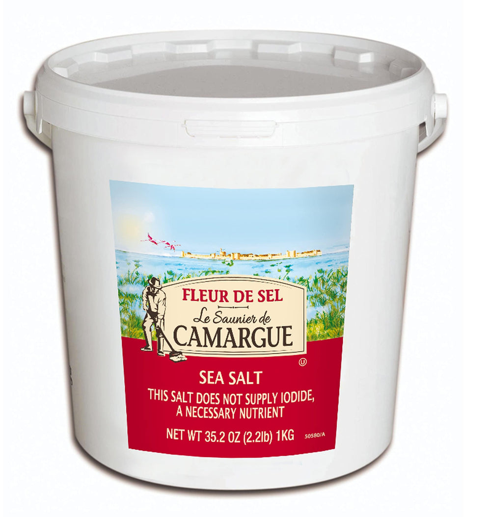 Le Saunier De Camargue frasco frontal muestra diseño y autenticidad