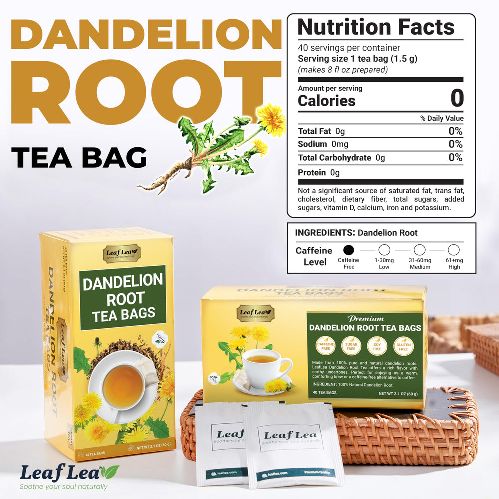 LeafLea bolsita en manos lista para infusionar, práctica y sellada