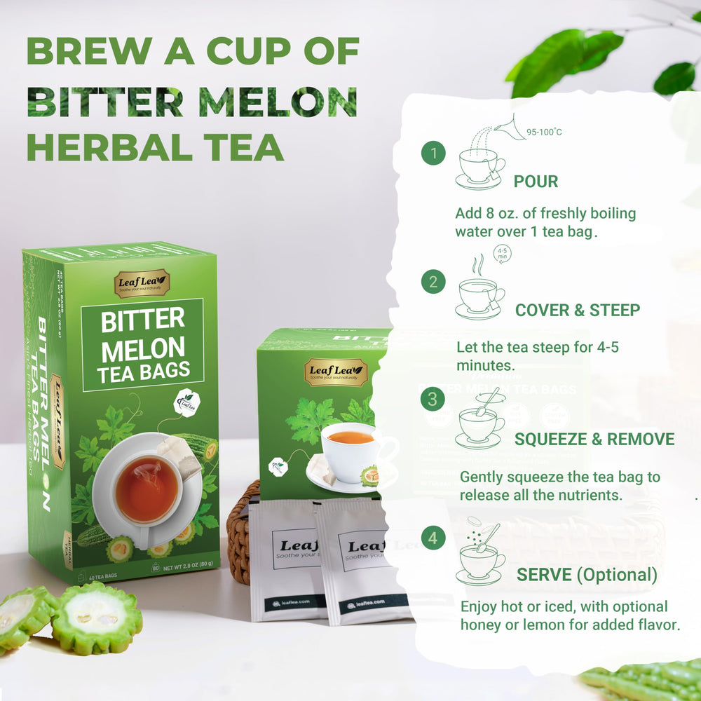 LeafLea bolsita de té en cocina mostrando uso diario fácil