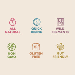 Leaven Foods manos amasando masa esponjosa para mejor fermentación