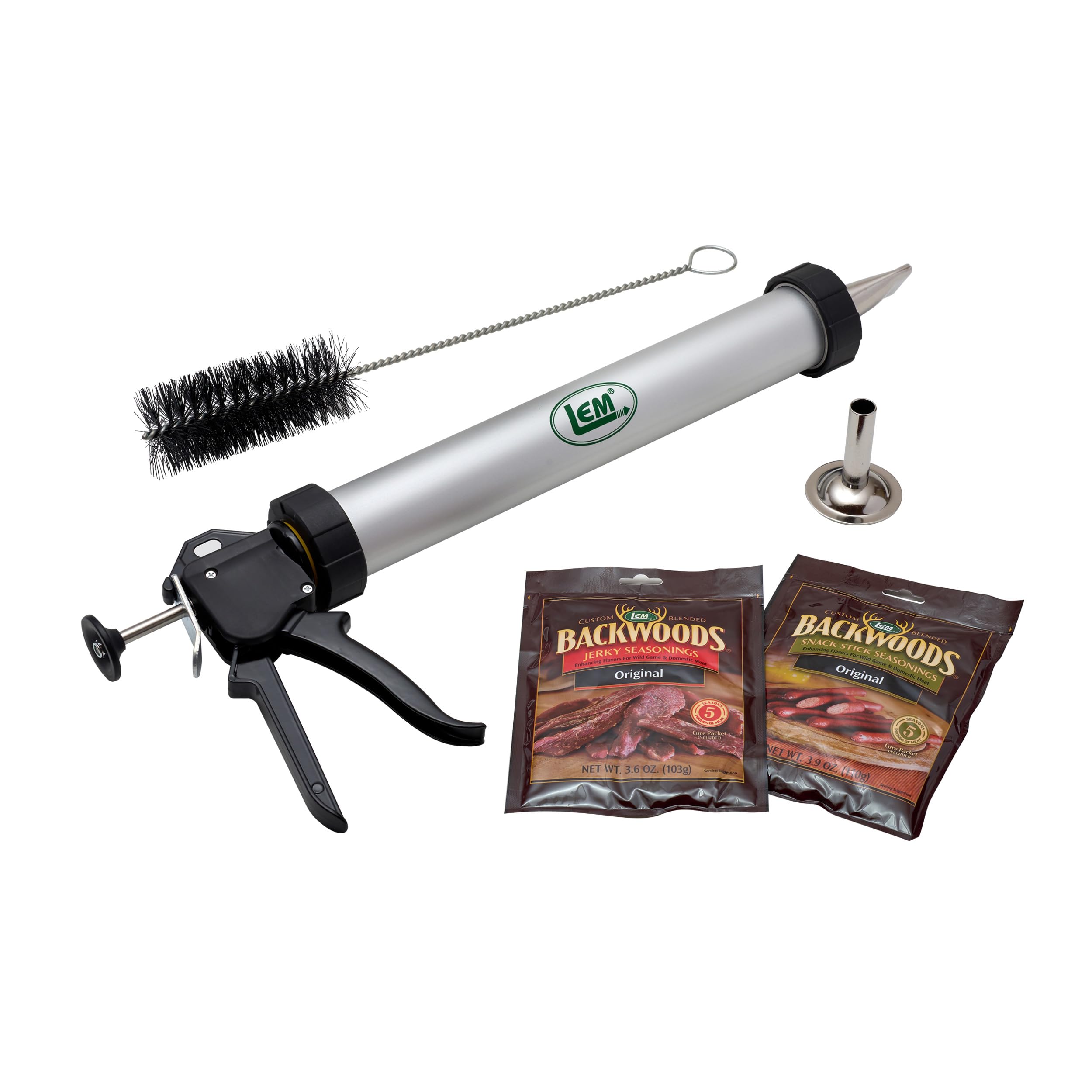 LEM Jerky Cannon frontal mostrando diseño y capacidad, ideal para jerky casero