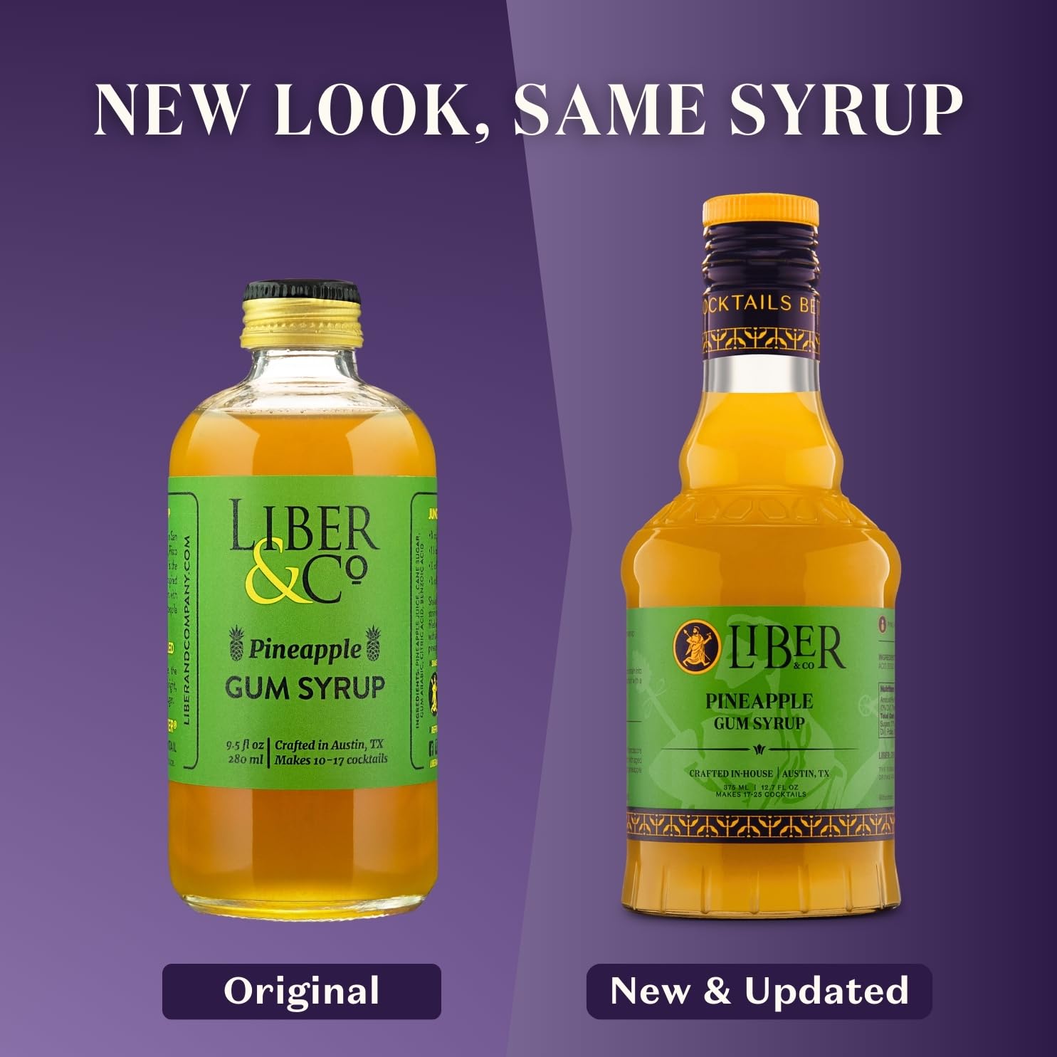Liber & Co. etiqueta y detalle de ingredientes, transparencia de origen