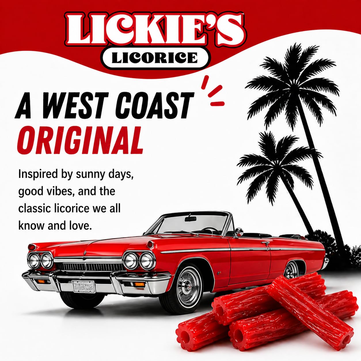 Lickies Licorice abrir bolsa y servir en bol ideal para compartir