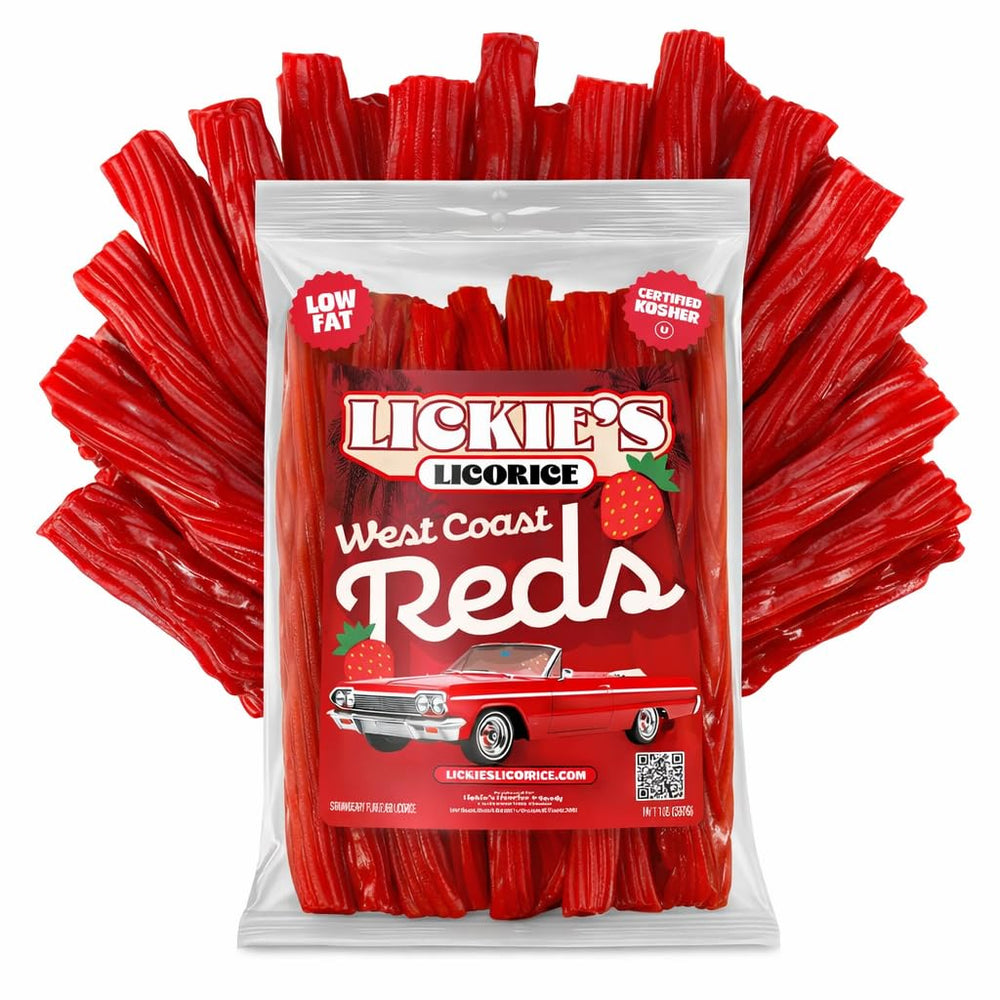Lickies Licorice presentación en paquete regalo para ocasiones especiales