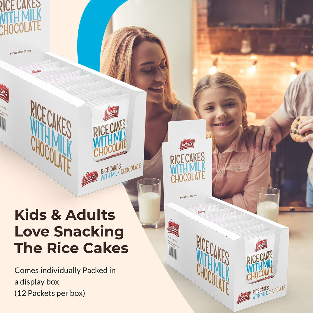 Escena de consumo Lieber's como snack rápido y conveniente