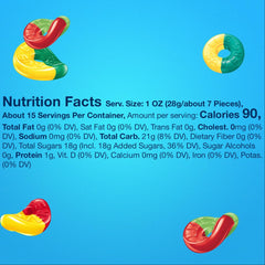 Life Savers bolsita abierta con gomitas listas para compartir