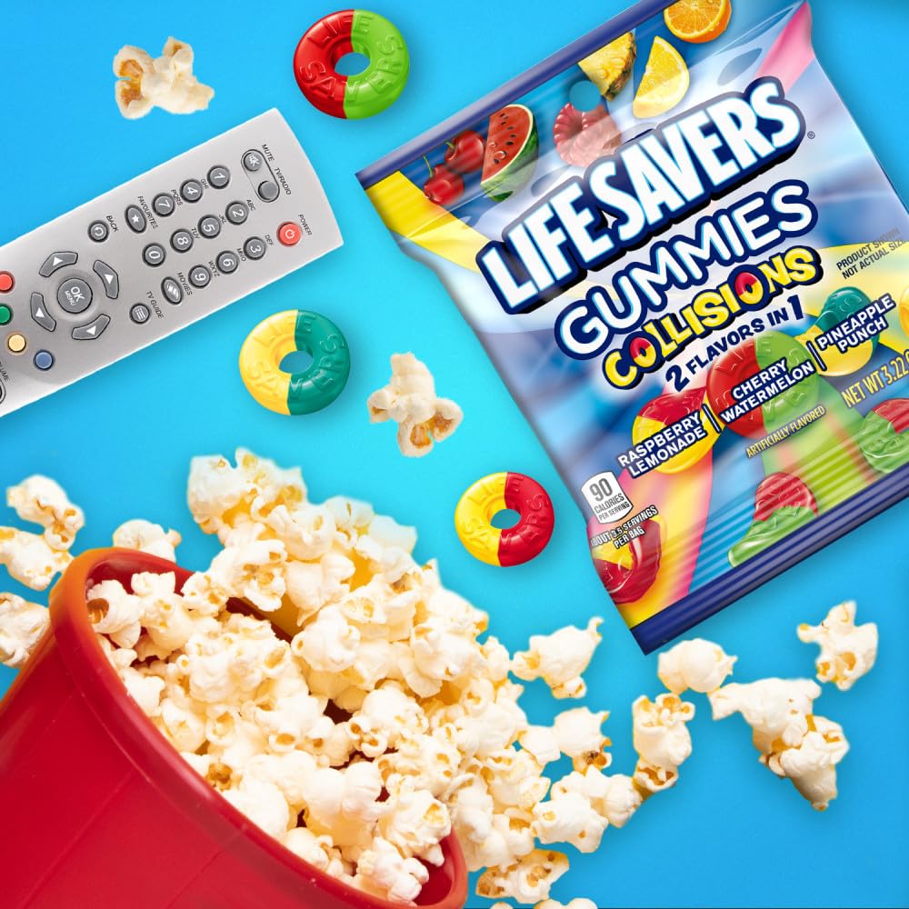 Life Savers etiqueta de ingredientes clara para revisión rápida