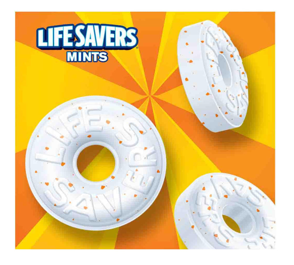 Life Savers mints en cuenco listos para compartir, beneficio: presentación festiva