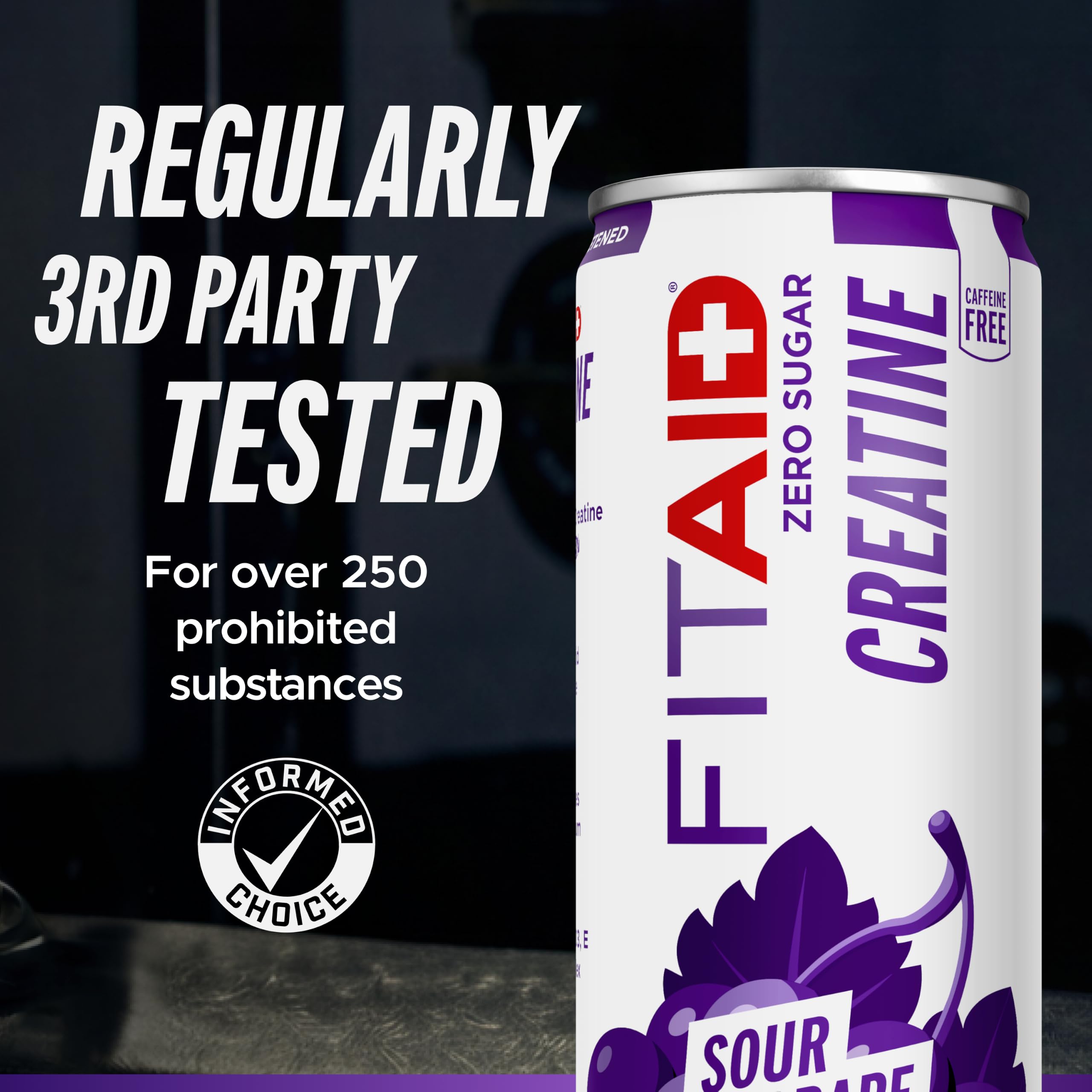 LIFEAID FITAID Creatine ingredientes clave creatina BCAA glutamina mostrados claramente