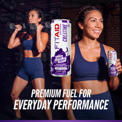 LIFEAID FITAID Creatine etiqueta nutricional legible destacando ingredientes clave