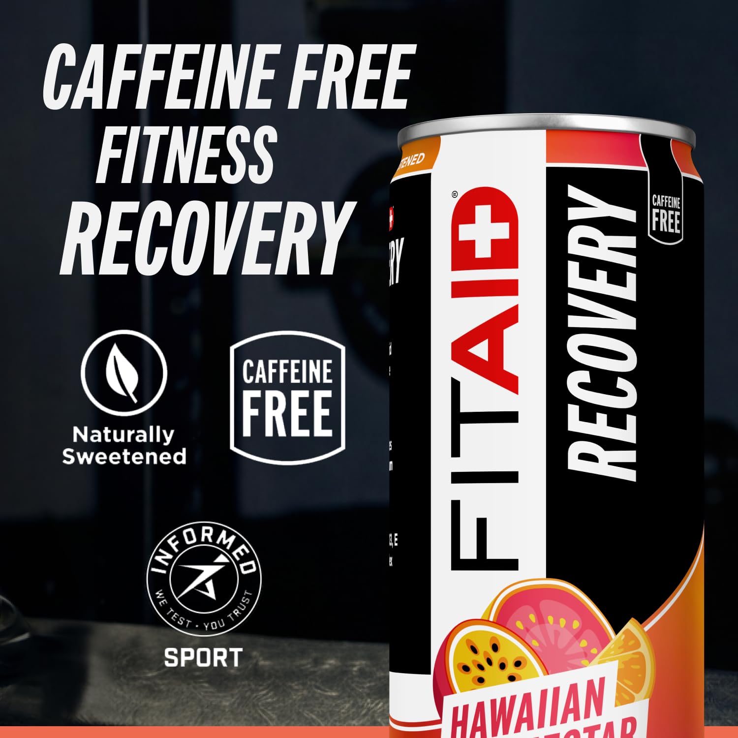 LIFEAID FITAID lista de ingredientes en etiqueta que destaca BCAA y electrolitos