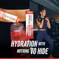 LIFEAID FITAID Hydrate sal rosa del Himalaya como fuente de sodio y sabor balanceado