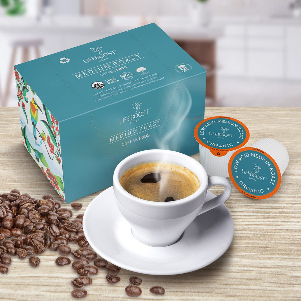 LIFEBOOST etiqueta orgánica mostrando certificación y calidad