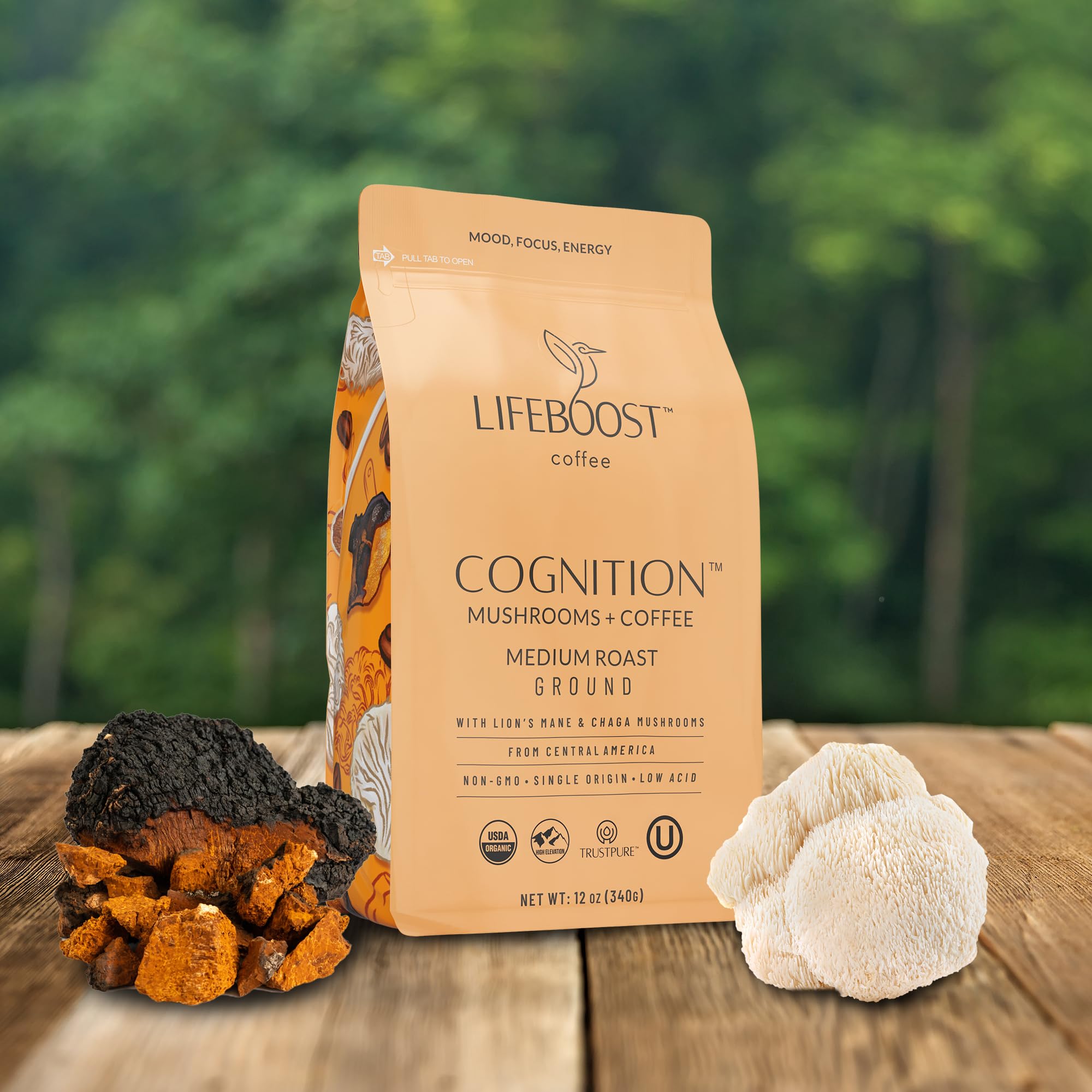 Lifeboost textura de crema en superficie para indicar cuerpo suave