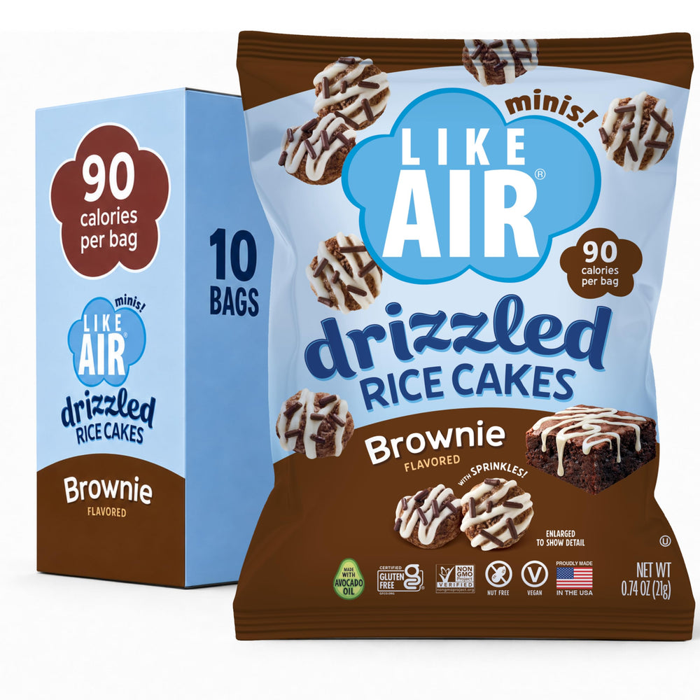 Like Air caja frontal mostrando las 10 bolsas, ideal para llevar