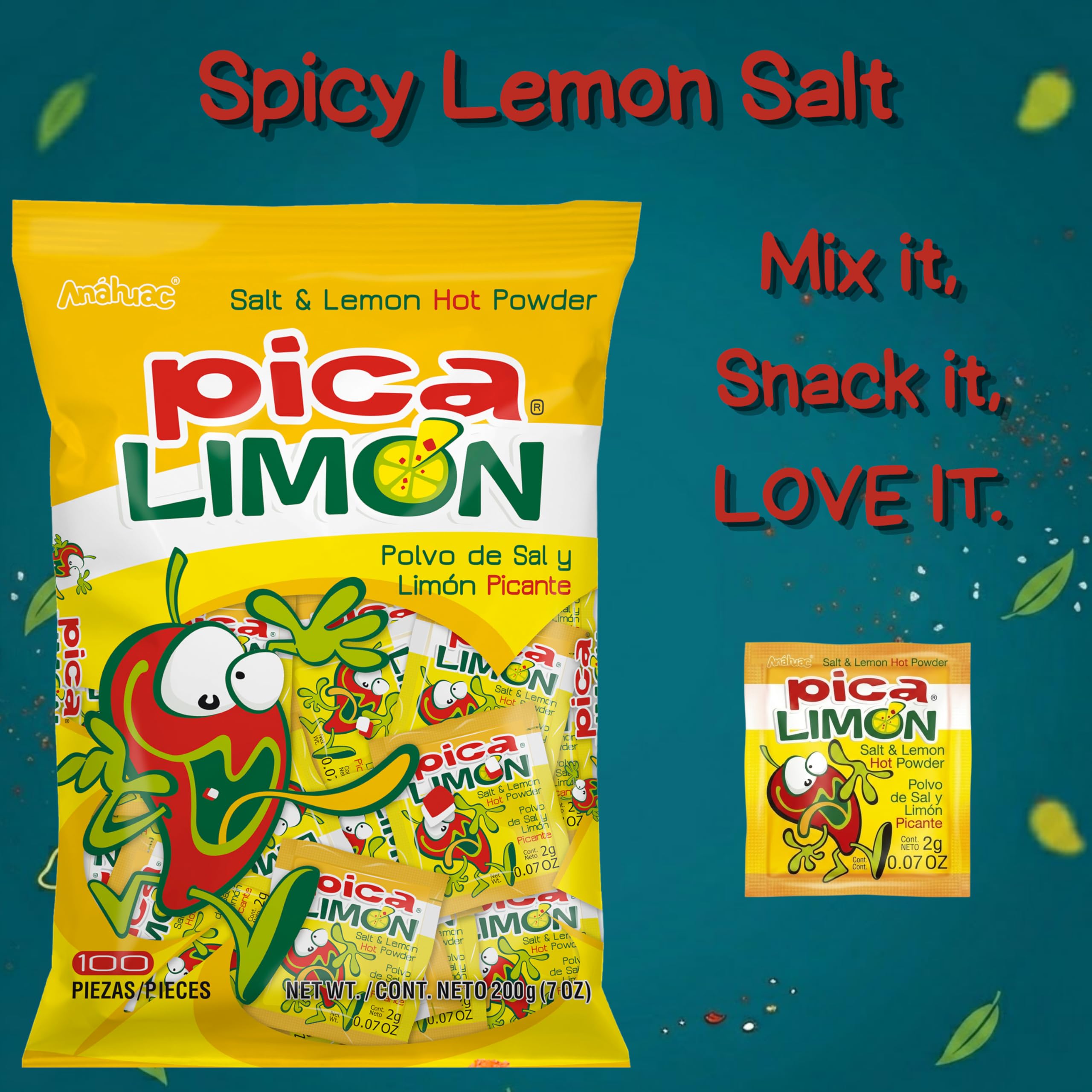 Limon 7 pieza individual empacada lista para llevar y servir