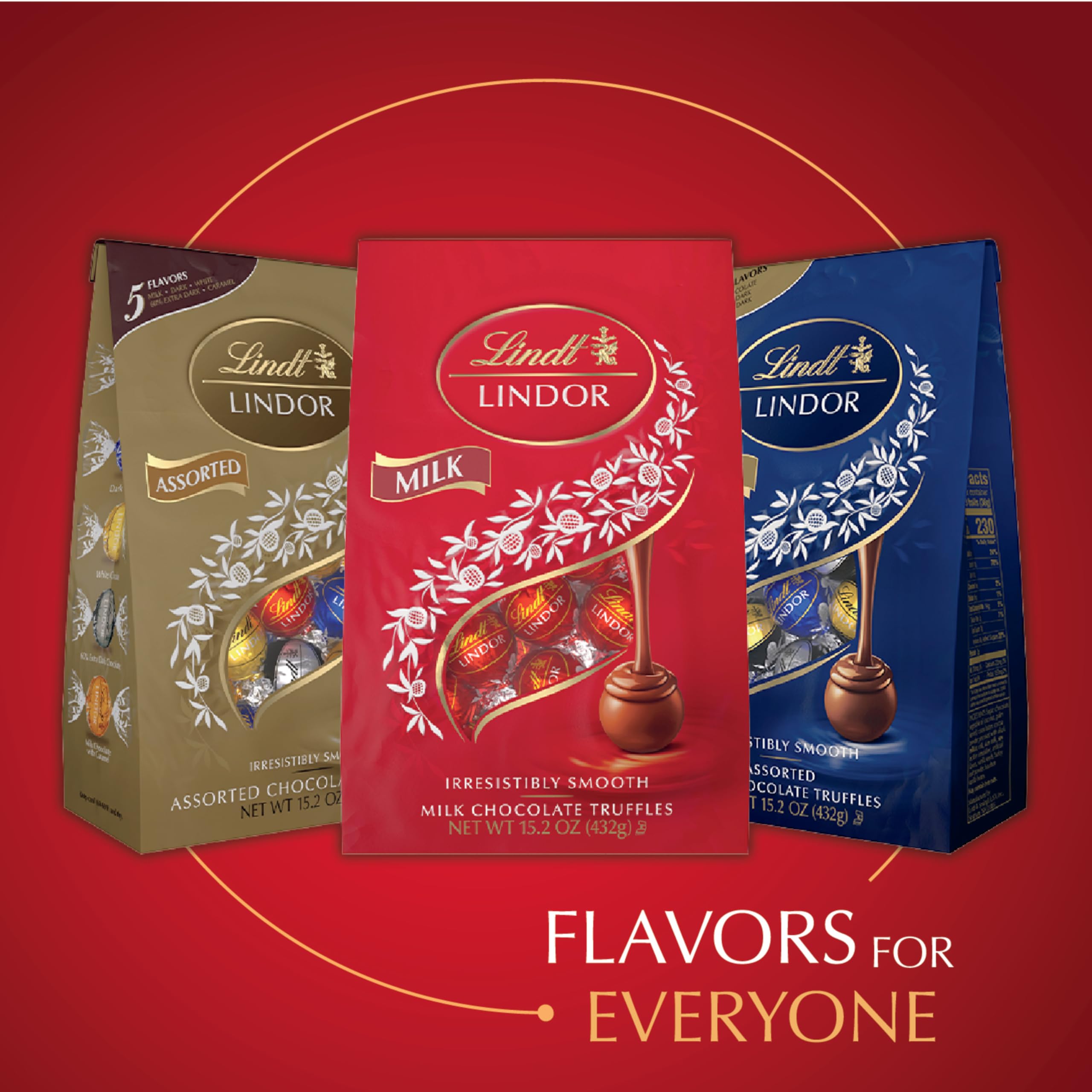 Lindt LINDOR trufas en un bol ideal para mesas de postres y eventos