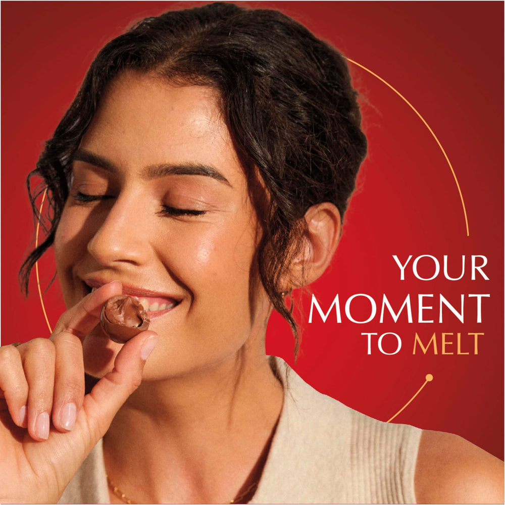 Lindt trufas envueltas individualmente, prácticas para compartir