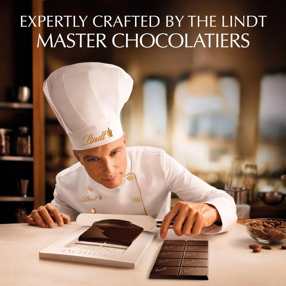 Lindt pack en cesta como presentación de regalo elegante y práctica