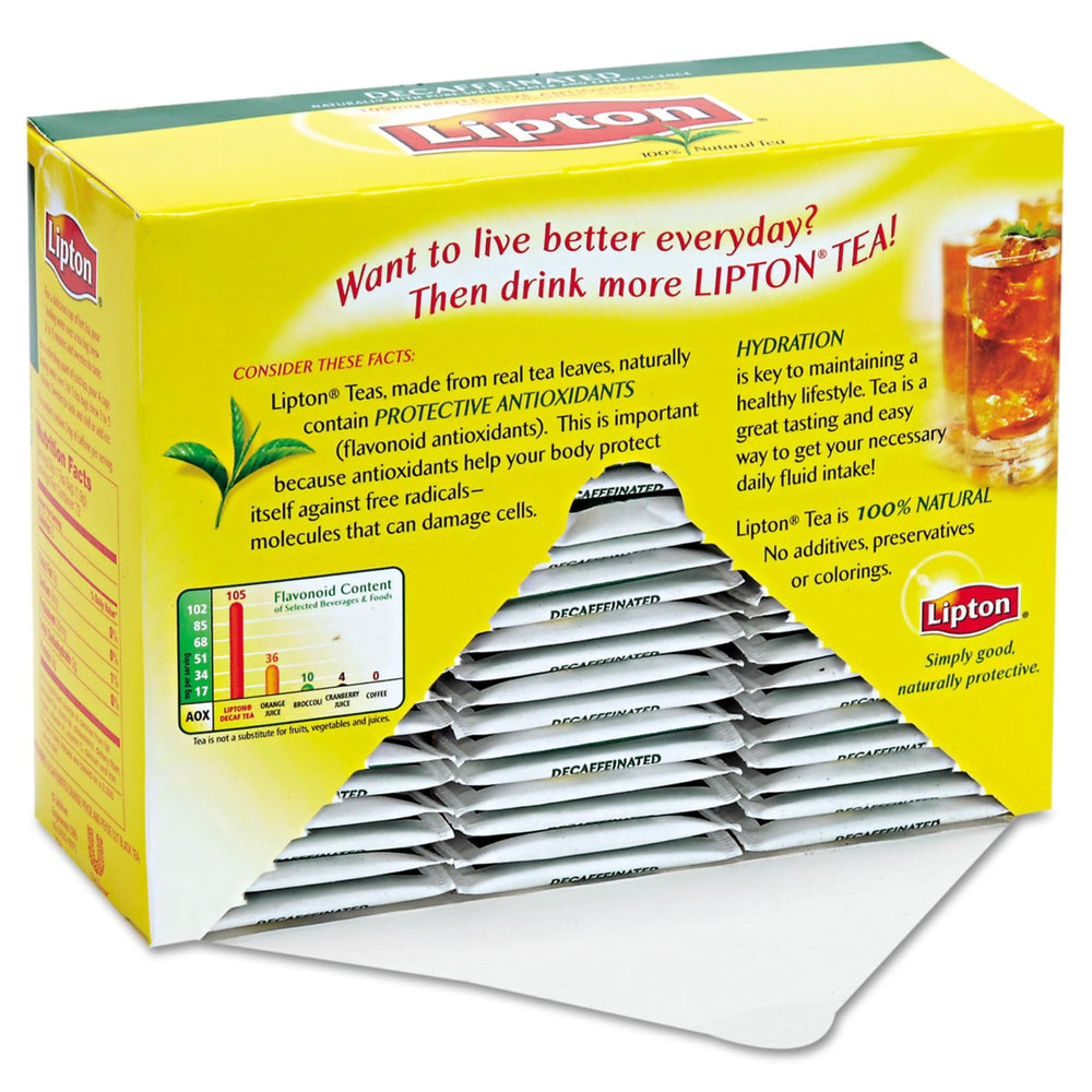 Lipton etiqueta de sostenibilidad indicando abastecimiento justo