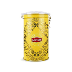 Lipton frasco frente mostrando contenido y presentación elegante