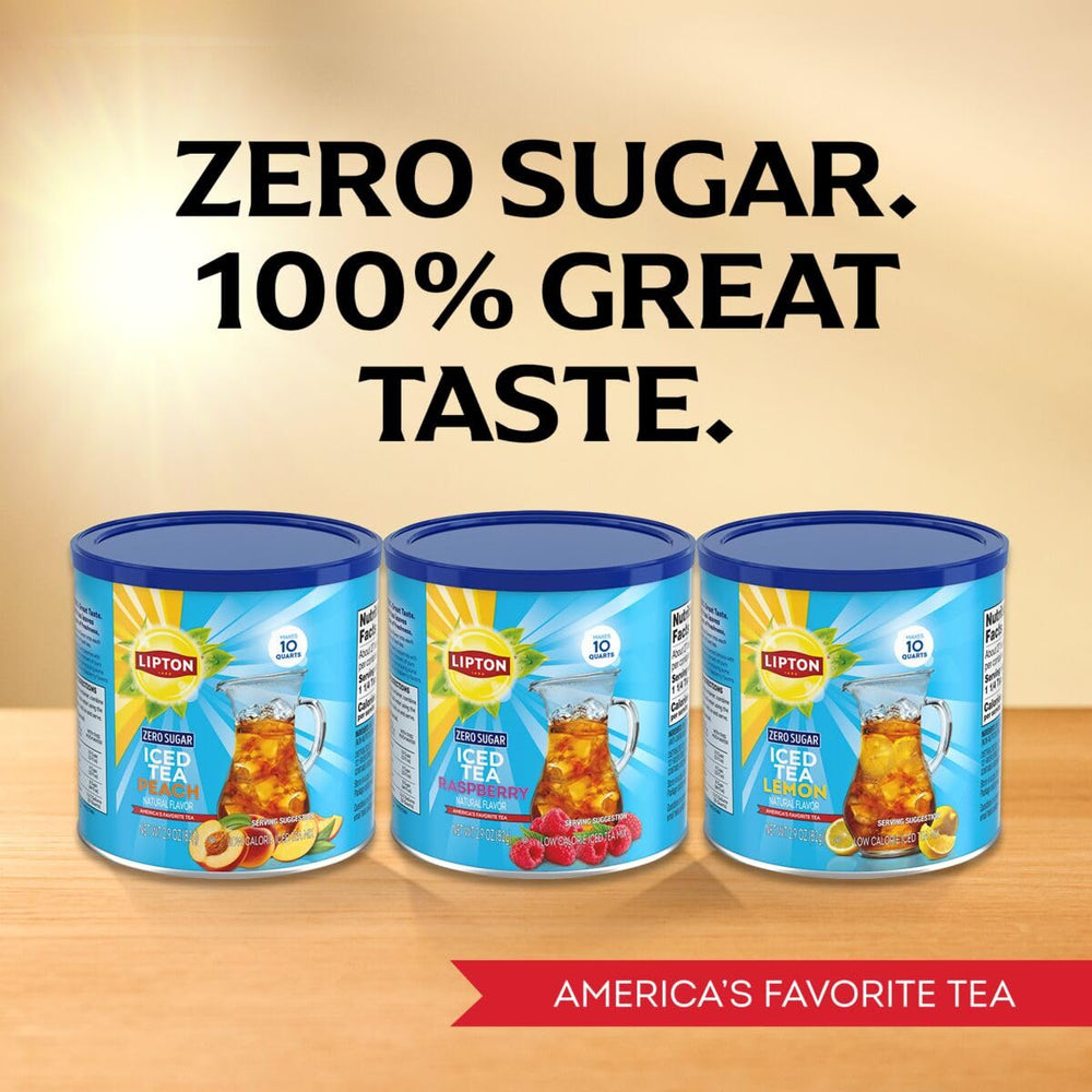 Lipton etiqueta de ingredientes clara para información rápida