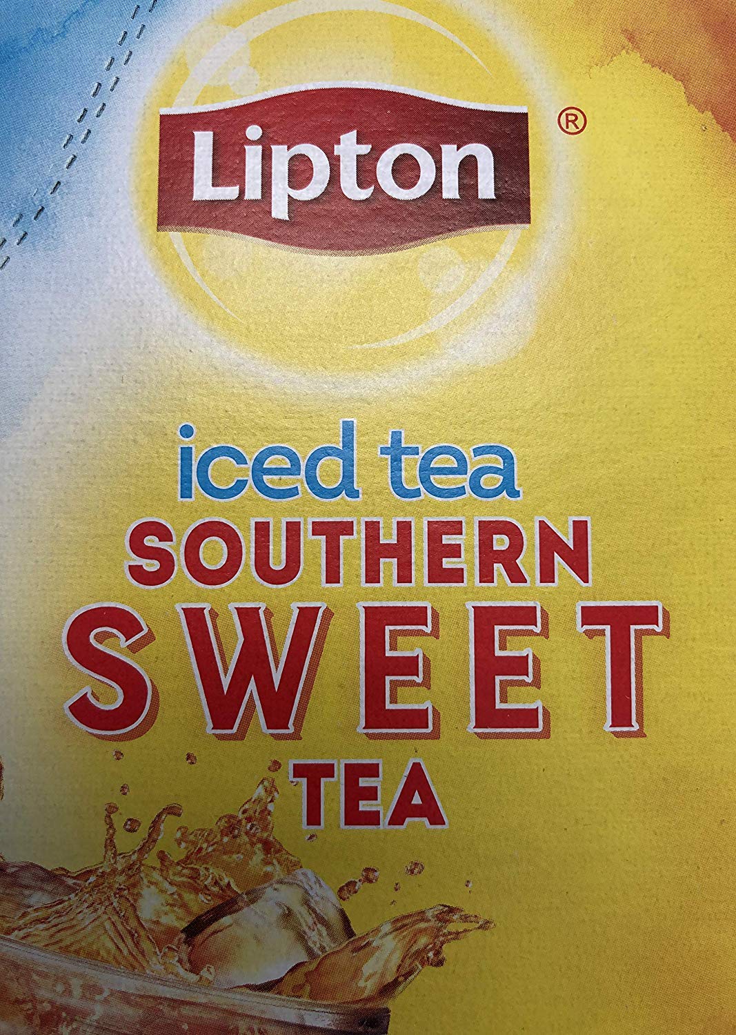 Lipton primer plano de cápsula K-Cup destacando compatibilidad Keurig
