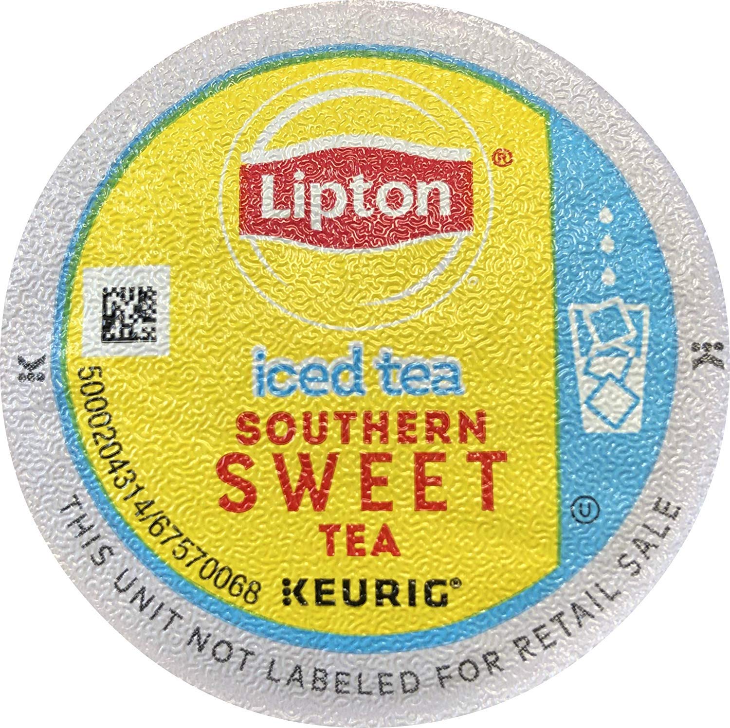 Lipton paquete frontal mostrando 22 K-Cups y conveniencia inmediata