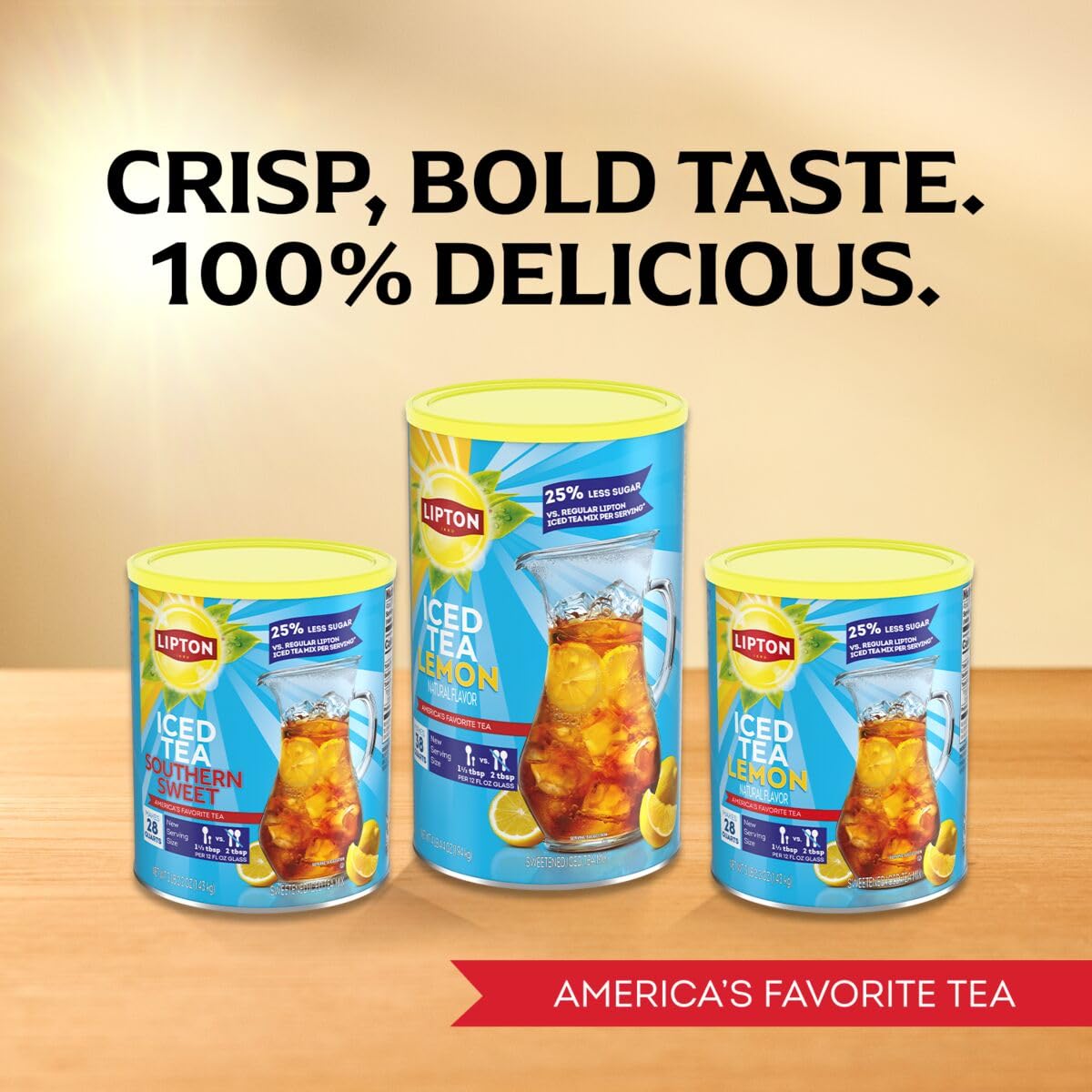 Lipton cucharada de mezcla lista para dosificar fácilmente