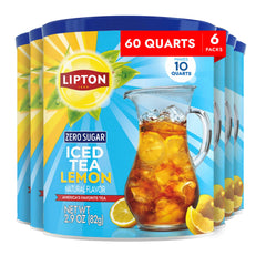 Lipton empaque frontal mostrando el pack de 6 y ahorro inmediato