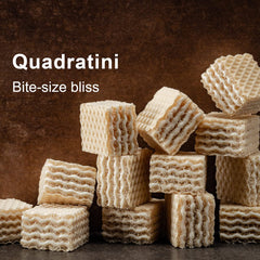 Loacker Quadratini cierre resellable que mantiene la crocancia