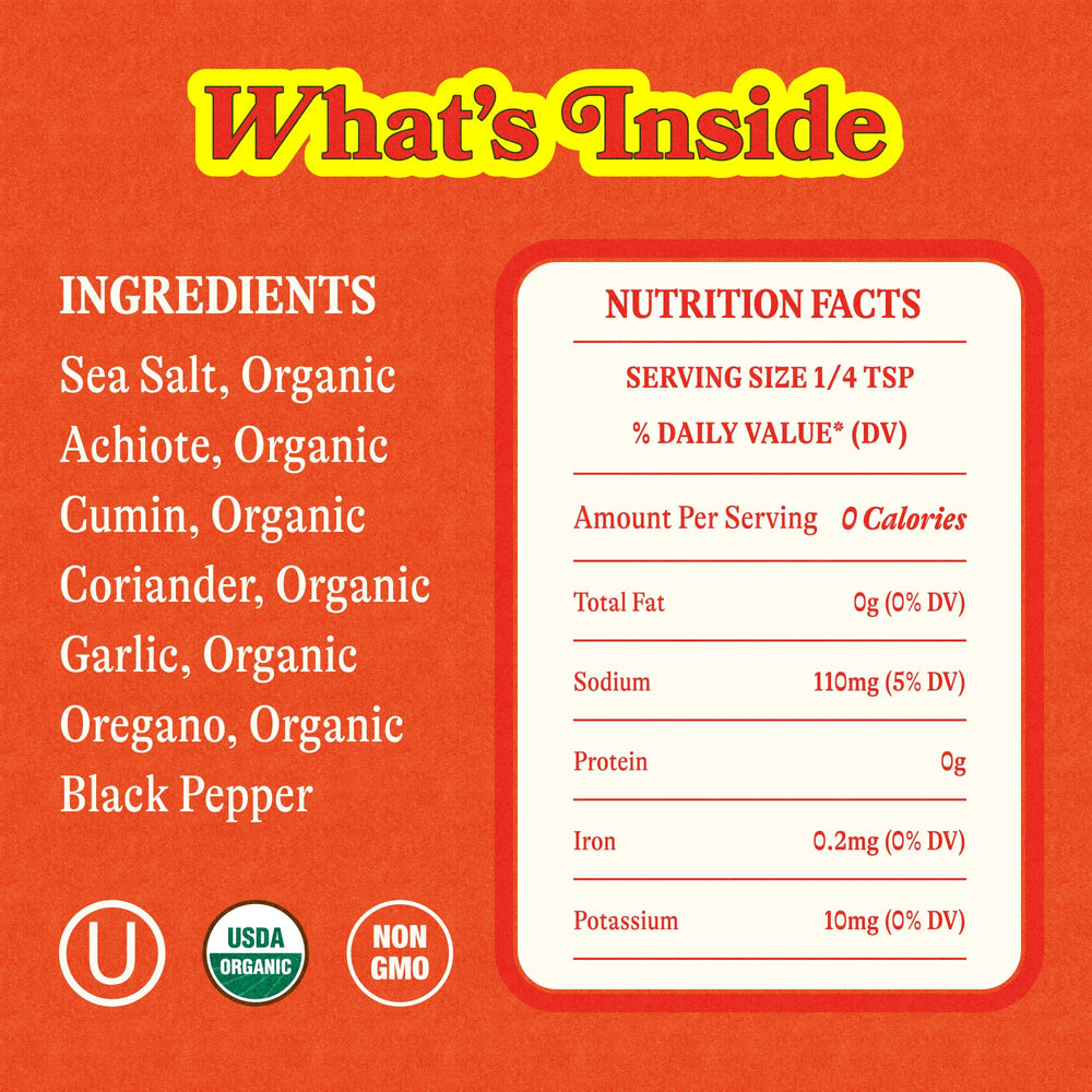 Loisa frasco con etiqueta legible que destaca ingredientes orgánicos