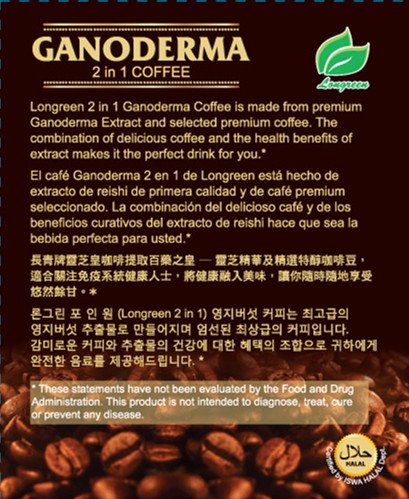 Longreen polvo instantáneo en primer plano que evidencia mezcla homogénea