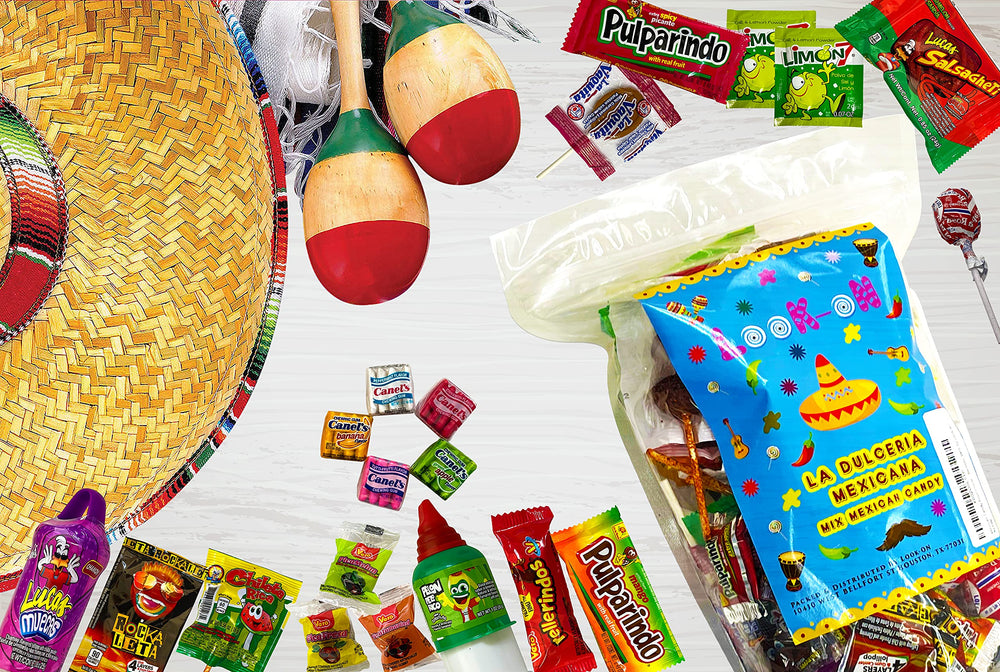LookOn bolsa abierta con 100 piezas dispersas para visual de abundancia