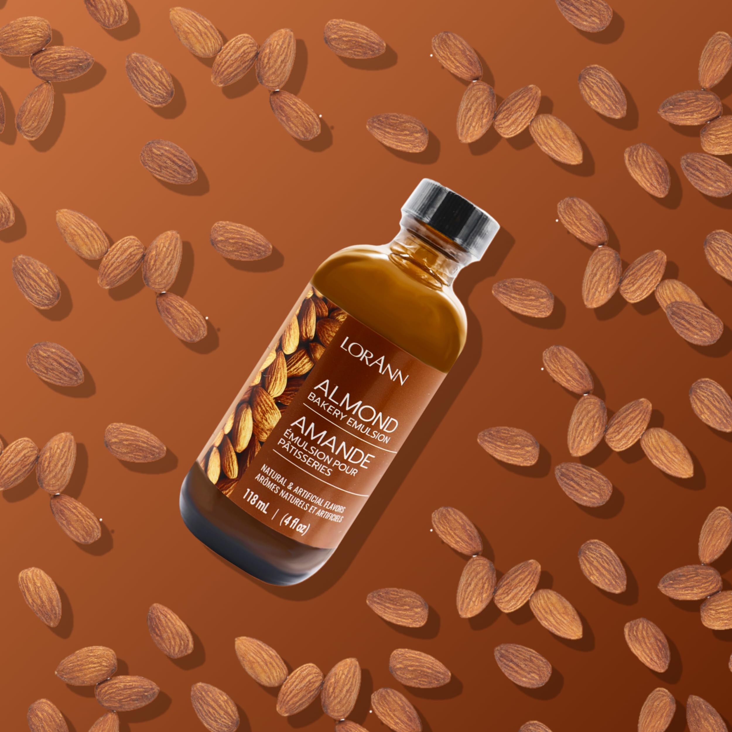 LorAnn Almond gotas de emulsión, beneficio viscocidad y mezcla fácil