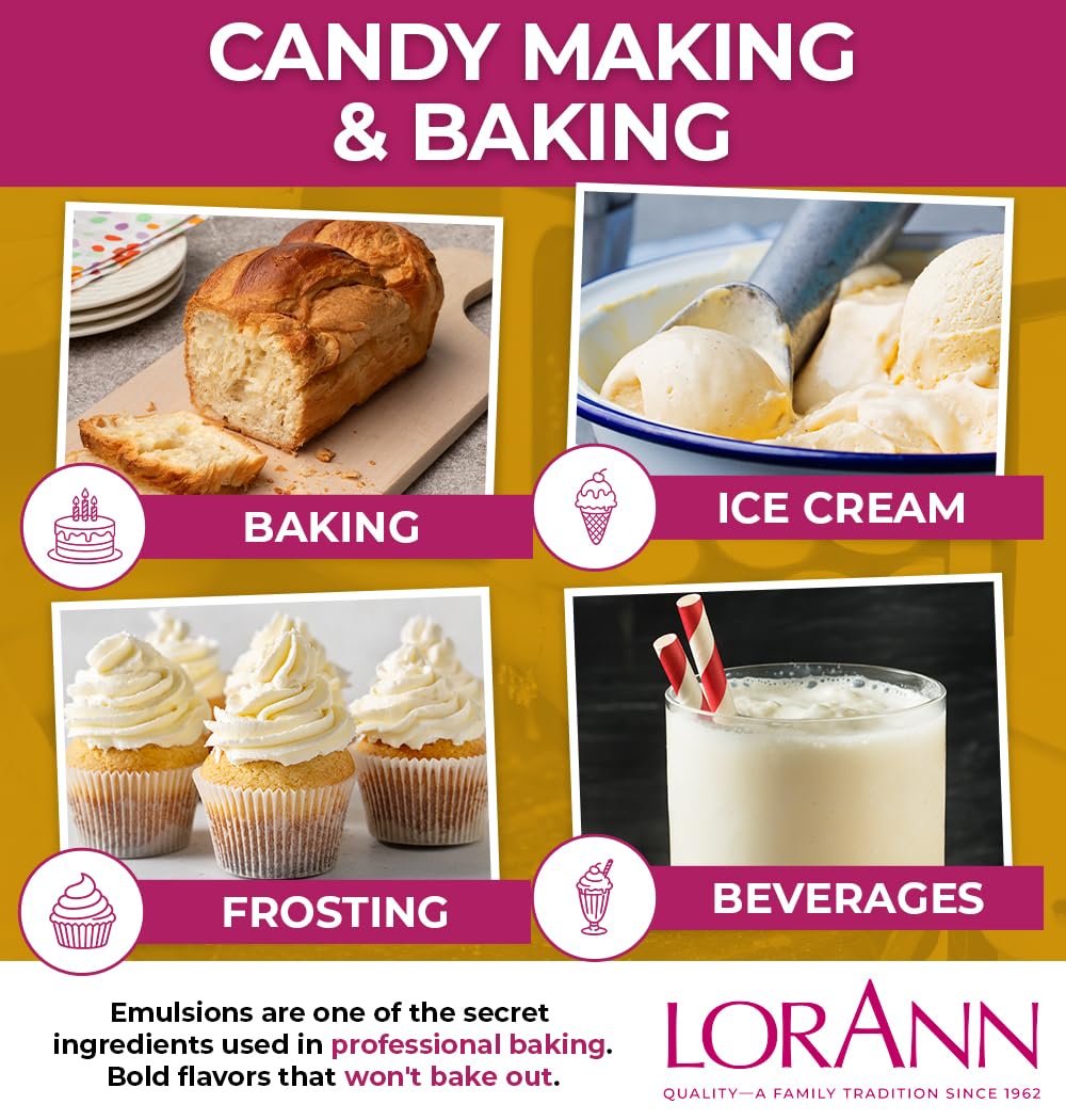 Uso de LorAnn Oils Butter Vanilla en galletas recién horneadas para sabor estable tras el horneado