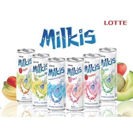 Pack de 6 Lotte Milkis en mesa, ideal para compartir
