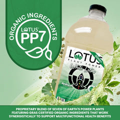 Lotus Plant Power Skinny White Lotus medición de 1 oz con jigger para dosificar fácilmente