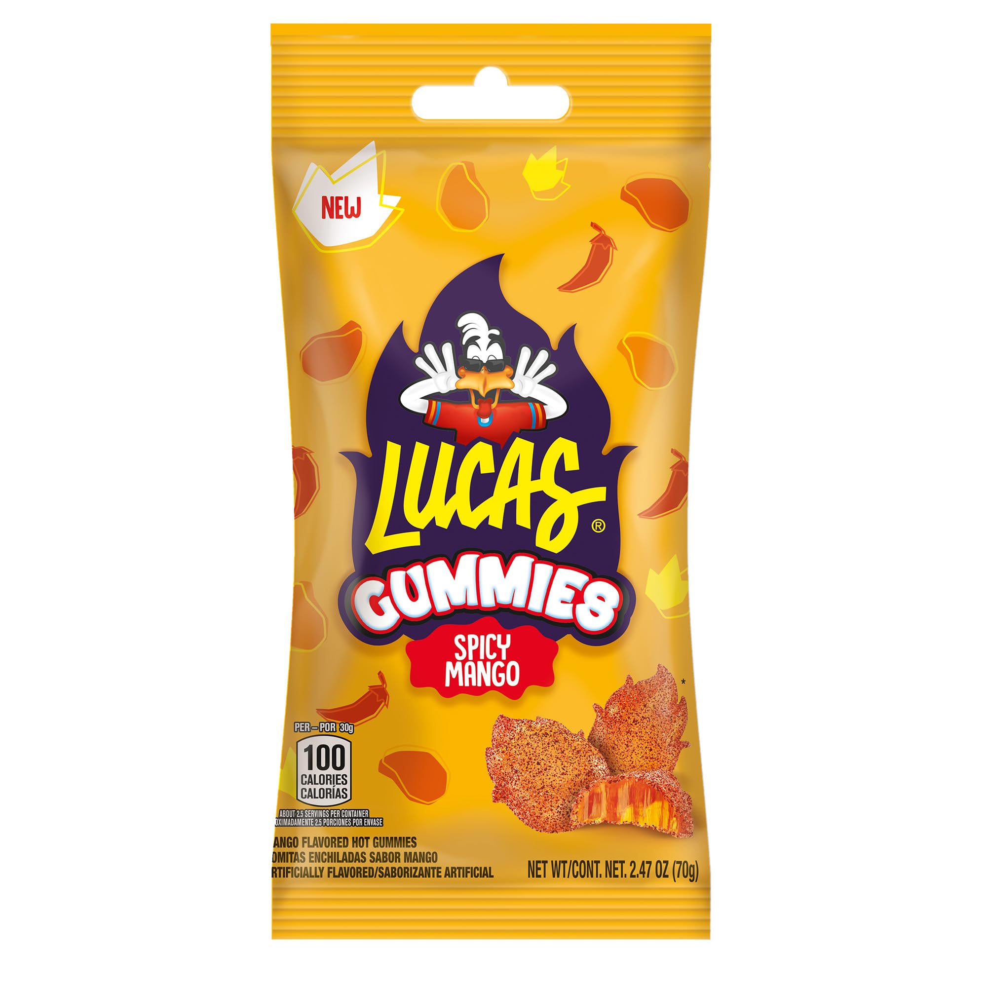 Lucas comparación de tamaño de la porción en mano para entender escala
