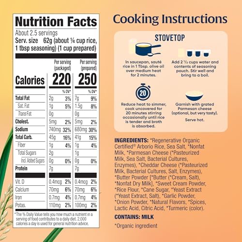 Lundberg textura cremosa del arroz cocido destaca apariencia apetecible