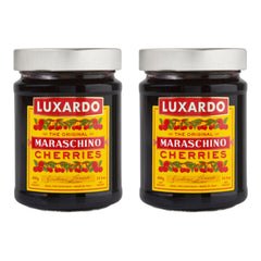 Luxardo frasco frontal mostrando 400 g y apariencia oscura, calidad premium