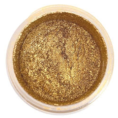 Luxe Cake envase frontal de polvo oro 24K mostrando presentación elegante