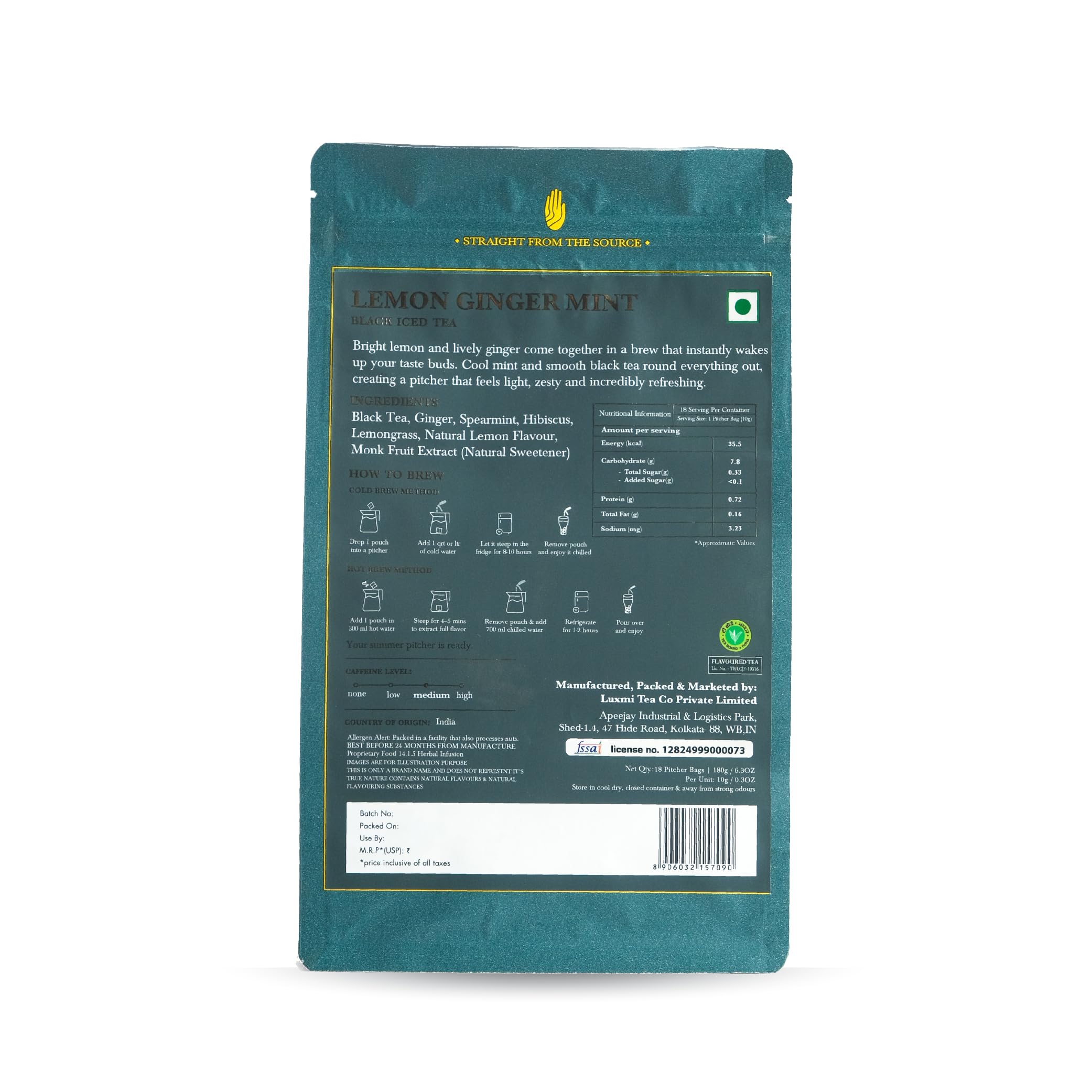LUXMI bolsas 100% biodegradables apiladas, aporte sostenible