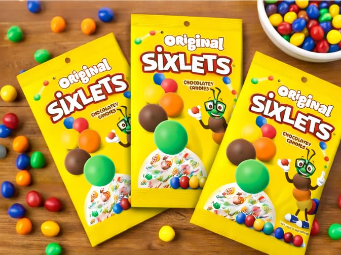 LYZA'S SWEETS tubos individuales de seis bolitas, práctico para repartir