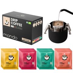 M MONDO empaquetado frontal mostrando 20 sobres y variedad