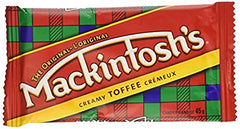 Mackintosh barra frontal envuelta mantiene sabor clásico y frescura