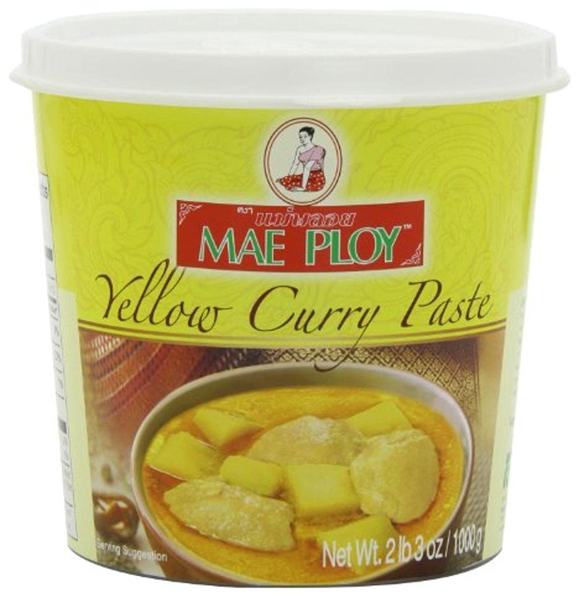 Mae Ploy frontal del envase 1kg mostrando la tapa reseñalable y conveniencia