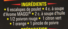 Maggi producto en uso vertiéndose sobre una sopa para realzar sabor
