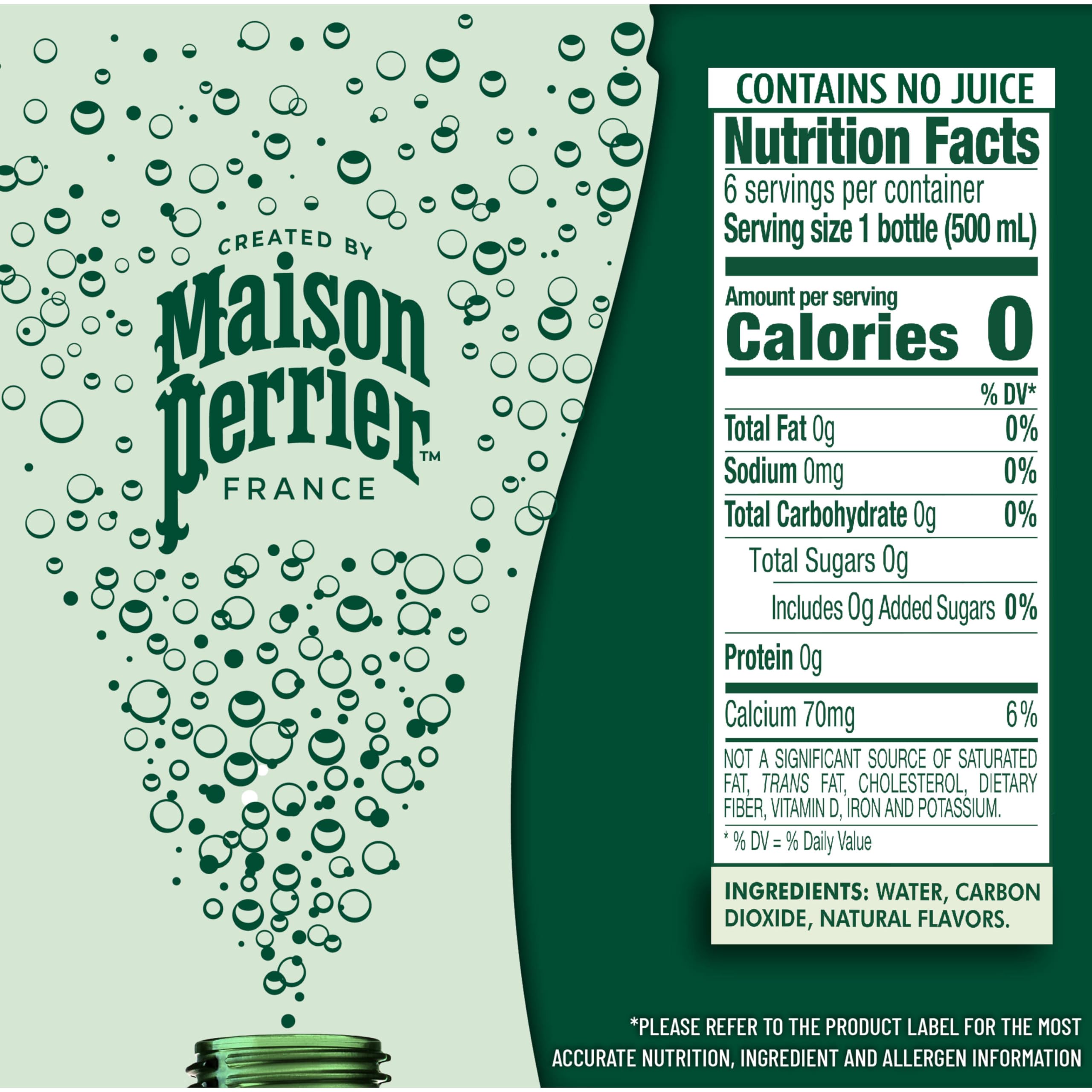 Maison Perrier en cóctel con lima mostrando versatilidad para mezclas